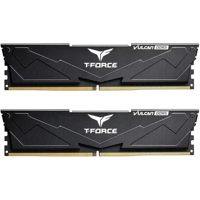 Оперативная память DDR5 32 Gb 6000 MHz Team Group T-FORCE VULCAN Black (FLBD532G6000HC38ADC01) купить! 