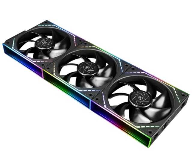 Комплект вентиляторов для корпуса Thermalright TL-M12Q X3 ARGB Black (TRTLM12QX3.3P) купить! 