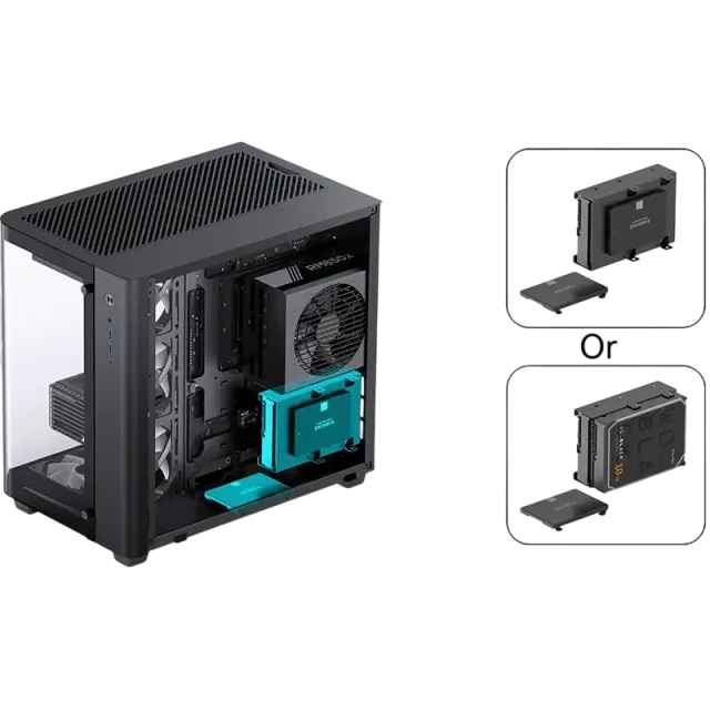 Компьютерный корпус Jonsbo TK-3 Black купить! 