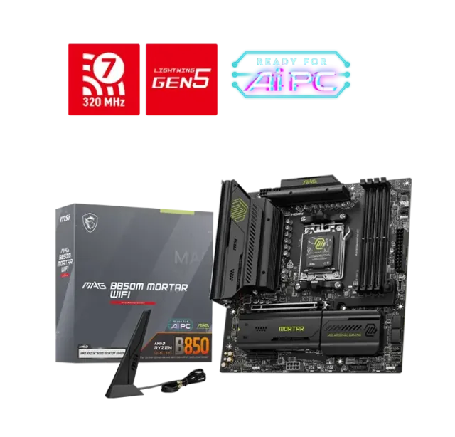 Материнская плата MSI MAG B850M MORTAR WIFI купить! 