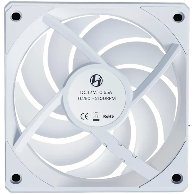 Вентилятор для корпуса Lian Li UNI FAN CL WIRELESS 120 Reverse Blade 12RCL1W1W ARGB White (G99.12RCL1W1W.R0) купить! 