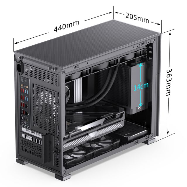 Компьютерный корпус Jonsbo D31 MESH TG Black купить! 