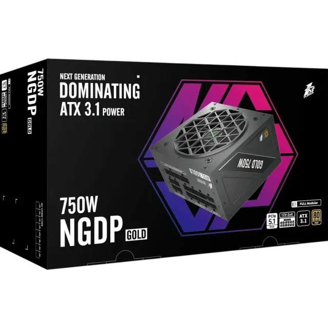 Блок питания 1STPLAYER 750W NGDP Gold (HA-750BA4) 16 Pin (PCIe 5.0 Connector Cable Details) купить! 