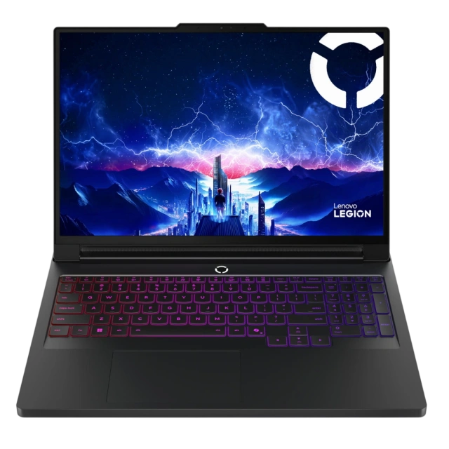 Ноутбук Lenovo Legion Pro 7 16IAX10H (Ultrа 9-275НX/16" 2560x1600/OLED/64Gb/2Tb SSD/NVIDIA GeForce RTX 5080/Win 11 Pro) Black - фото