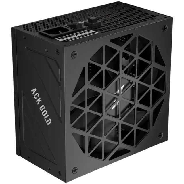 Блок питания 1STPLAYER 750W ACK GOLD Black (HA-750BA2-BK) 16 Pin (PCIe 5.0 Connector Cable Details) купить! 