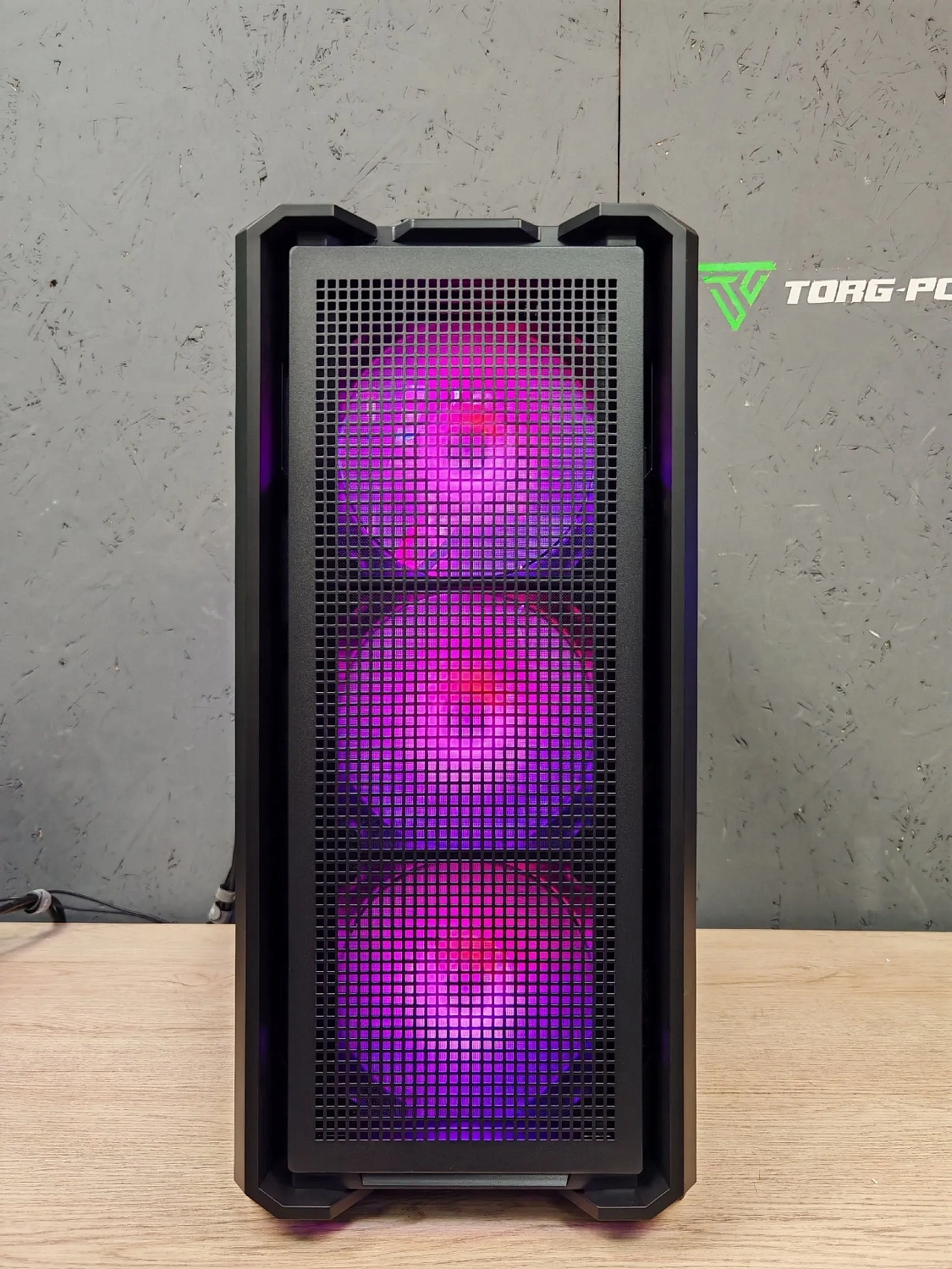 Игровой компьютер 989718 (Ryzen 7 9800X3D 4,7 ГГц/AMD B850/32 ГБ DDR5 6 ГГц/1024 ГБ SSD/RTX 5080 16 ГБ/Wi-Fi/1000W/MSI MAG FORGE 320R AirFlow TG ARGB)