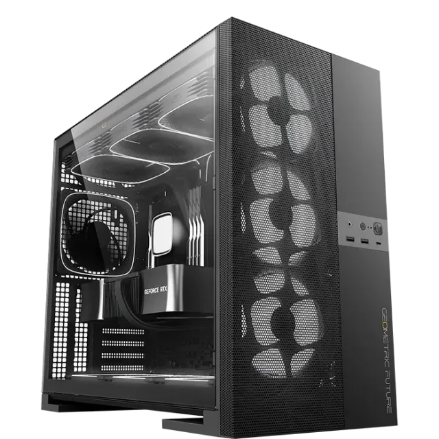 Компьютерный корпус Geometric Future Model 5 Vent Black (1AM5VTBK00100) купить! 