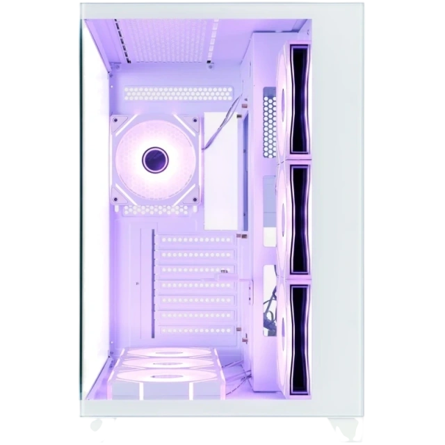 Компьютерный корпус 1STPLAYER MEGAVIEW MV8-TP ARGB White (MV8-TP-WH-6FC7R-W-1FC7-W-HUB2) купить! 