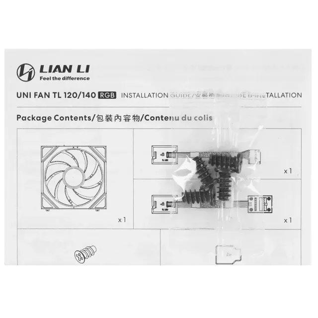 Вентилятор для корпуса Lian Li UNI FAN TL LED 120 ARGB White (G99.12TL1W.R0) купить! 