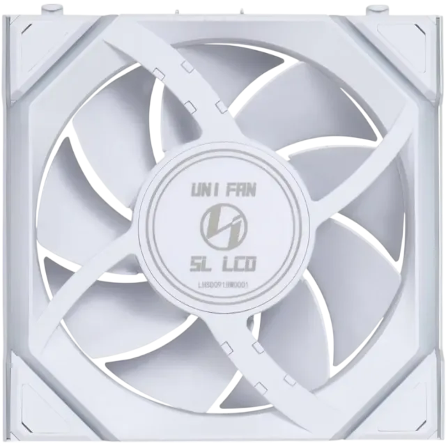 Комплект вентиляторов для корпуса Lian Li UNI FAN SL WIRELESS LCD 120 ARGB White 12SLLCD1W3W (G99.12SLLCD1W3W.R0) купить! 