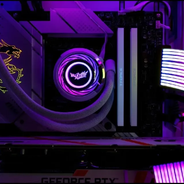 Система водяного охлаждения Valkyrie Jarn 420 ARGB White (C420W-RGB) купить! 
