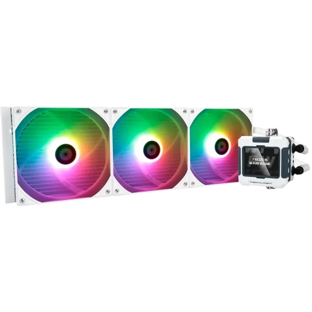 Система водяного охлаждения Thermalright Frozen Warframe 420 ARGB White (TRFW420AW) купить! 