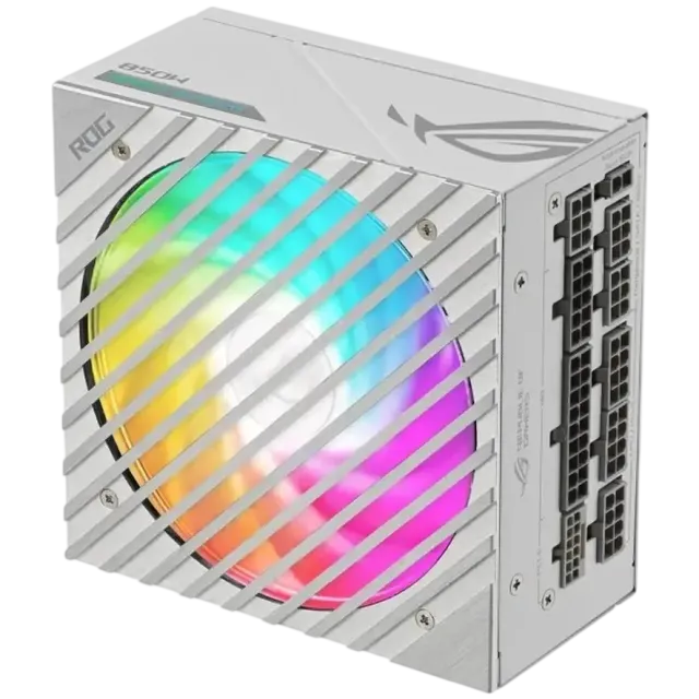 Блок питания ASUS 850W ROG-LOKI-850P-WHITE-SFXL-GAMING RGB White (90YE00N2-B0NA00) 16 Pin (PCIe 5.0 Connector Cable Details) купить! 