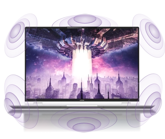 Ноутбук HONOR MagicBook Pro 16 Hunter DRA-5416 (Ultra 5 125H/16.1"/3K/24Gb/1Tb/RTX 4060/Win 11) 5301AJBS Dark Blue - фото