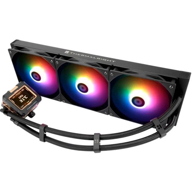 Система водяного охлаждения Thermalright Frozen Warframe 420 ARGB Black (TRFW420AB) купить! 
