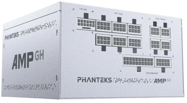 Блок питания Phanteks 1000W AMP GH White (PH-P1000RT_WT01) 16 Pin (PCIe 5.1 Connector Cable Details) купить! 