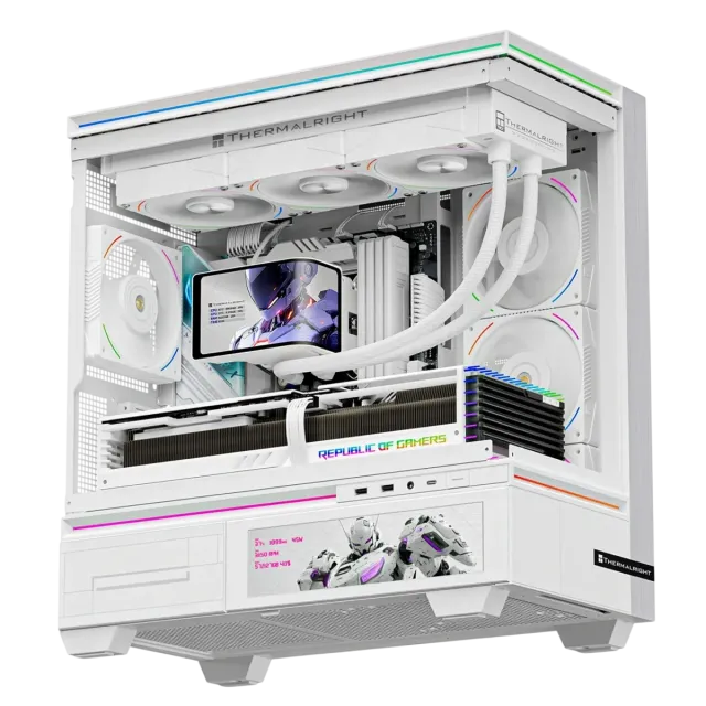 Система жидкостного охлаждения для процессора Thermalright Wonder Vision 360 Turbo ARGB White (TRWV360TAW) купить! 