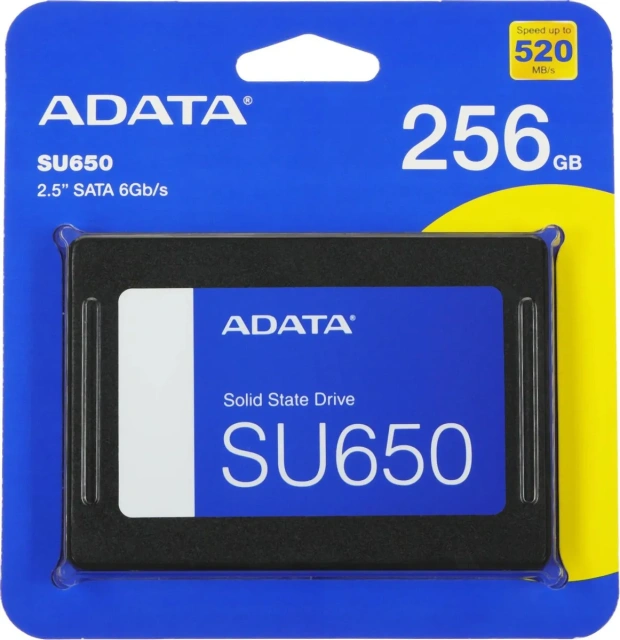 Твердотельный накопитель SSD 256Gb ADATA SU650 (ASU650SS-256GT-R) купить! 