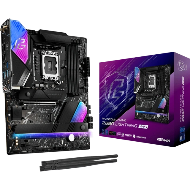 Материнская плата ASRock Z890 LIGHTNING WIFI купить! 