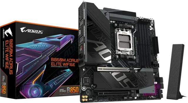 Материнская плата Gigabyte B850M AORUS ELITE WIFI6E купить! 