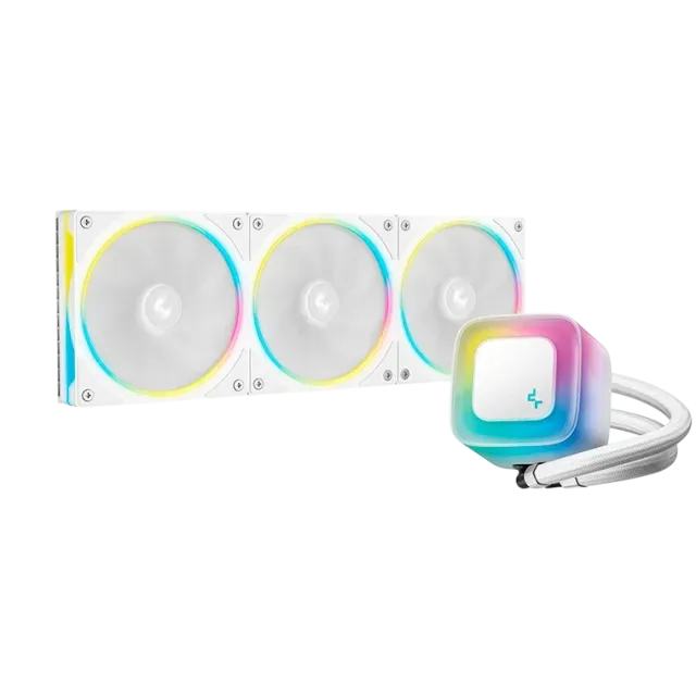 Система жидкостного охлаждения для процессора Deepcool LE360 PRO WH ARGB White купить! 