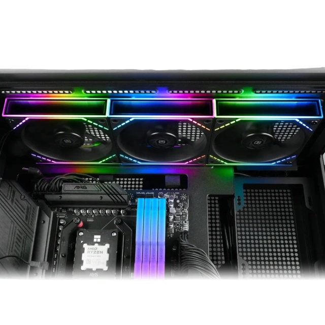 Комплект вентиляторов для корпуса Thermalright TL-M12Q X3 ARGB Black (TRTLM12QX3.3P) купить! 