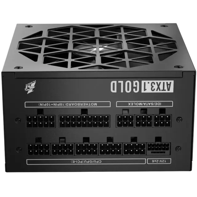 Блок питания 1STPLAYER 750W ACK GOLD Black (HA-750BA2-BK) 16 Pin (PCIe 5.0 Connector Cable Details) купить! 