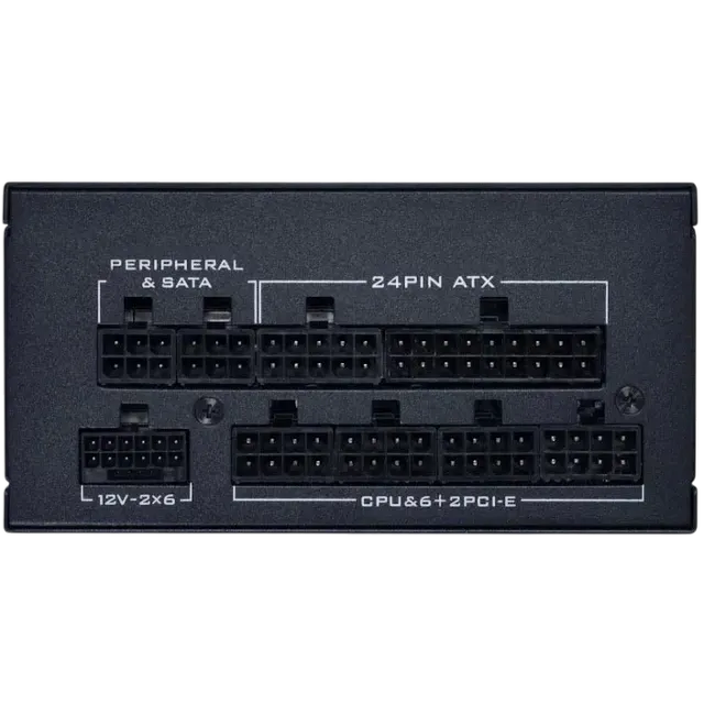Блок питания Lian Li 750W SP750 V2 Black (G9P.SP0750G.B000.RU) 16 Pin (PCIe 5.1 Connector Cable Details) купить! 