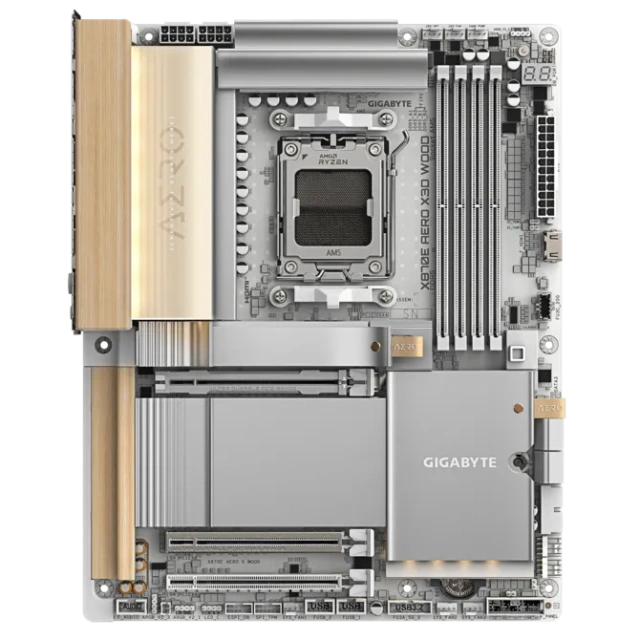 Материнская плата Gigabyte X870E AERO X3D WOOD купить! 