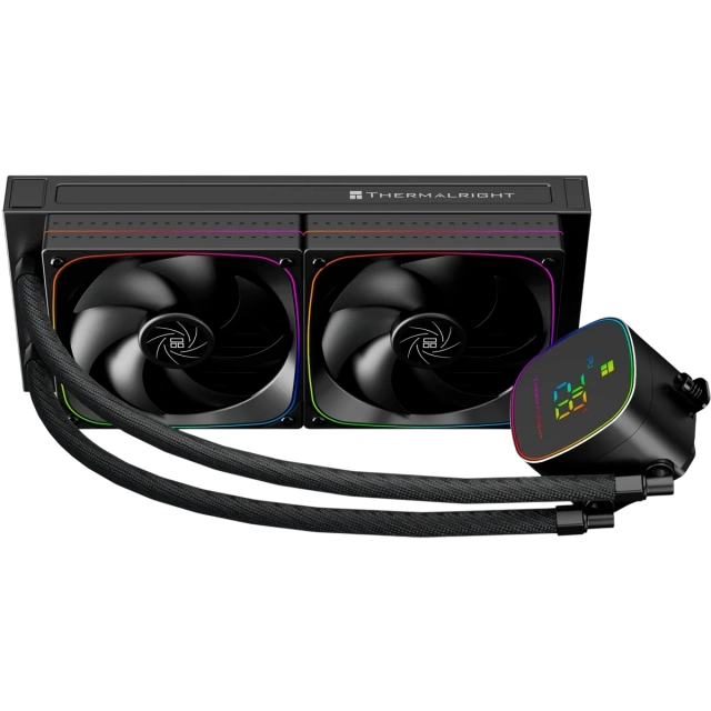 Система жидкостного охлаждения для процессора Thermalright Frozen Horizon 240 Digital ARGB Black (TRFH240DAB) купить! 