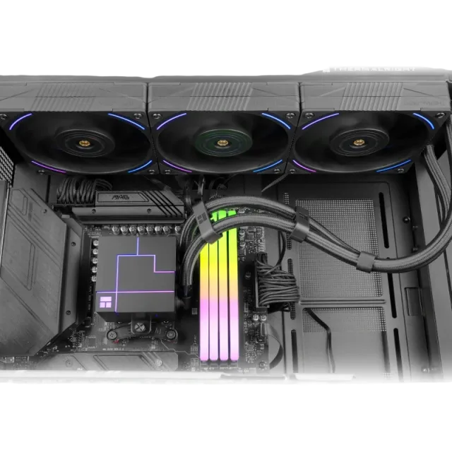 Система жидкостного охлаждения для процессора Thermalright Core Matrix 360 ARGB V3 Black (TRCM360ABV3) купить! 