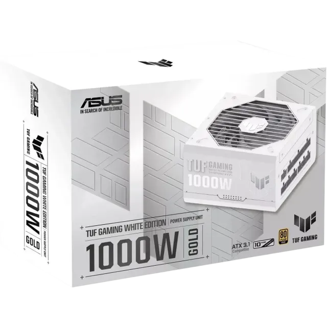 Блок питания ASUS 1000W TUF-GAMING-1000G-WHITE (90YE00S5-B0NA00) купить! 