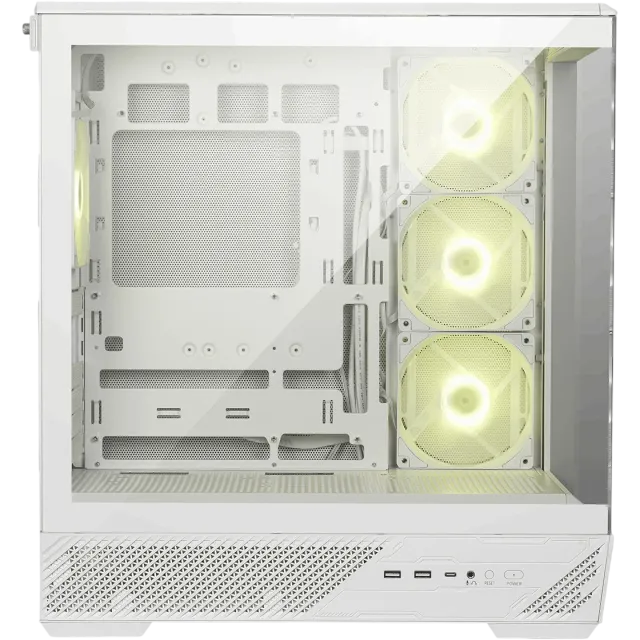 Компьютерный корпус MSI MAG PANO 130R PZ ARGB TG Reverse Blade Fan White (306-7G32W21-HH9) купить! 