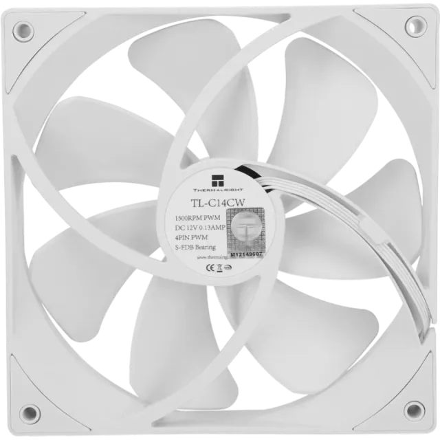 Вентилятор для корпуса Thermalright TL-C14CW White (TRTLC14CW) купить! 