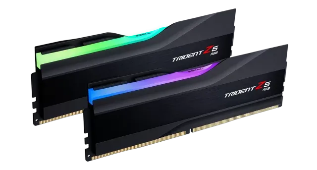 Оперативная память DDR5 32 Gb 6400 MHz G.Skill TRIDENT Z5 RGB Black (F5-6400J3039G16GX2-TZ5RK) купить! 