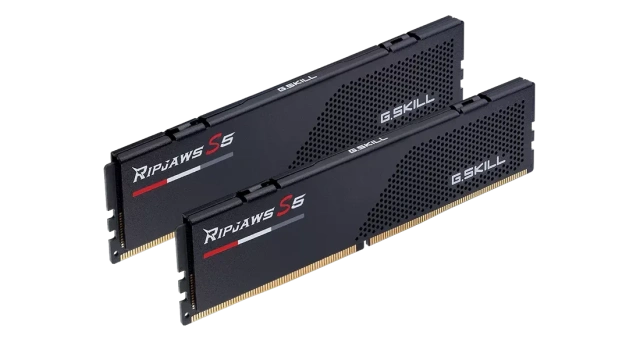 Оперативная память DDR5 32 Gb 6400 MHz G.Skill RIPJAWS S5 Black (F5-6400J3239G16GX2-RS5K) купить! 