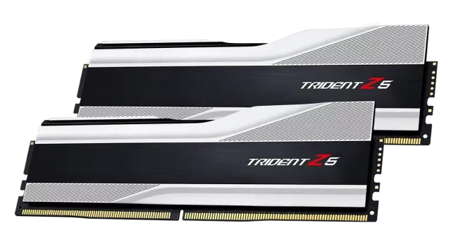Оперативная память DDR5 32 Gb 6400 MHz G.Skill TRIDENT Z5 RGB White (F5-6400J3239G16GX2-TZ5RW) купить! 