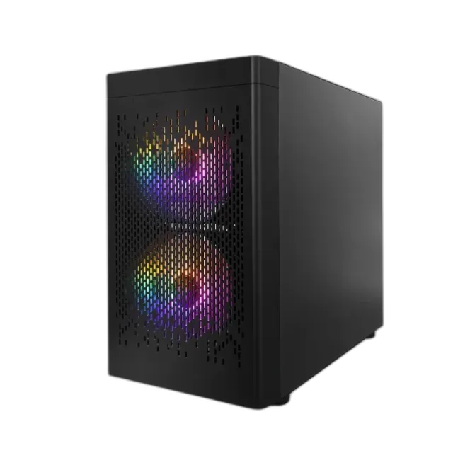 Компьютерный корпус 1STPLAYER DK D3-B LED (D3-B-BK-2F1P-1F1) Black купить! 