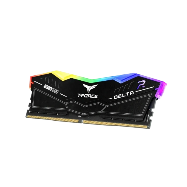 Оперативная память DDR5 32 ГБ 6000 МГц Team Group T-FORCE DELTA RGB Black (FF3D532G6000HC30DC01) модулей 2 шт. купить! 