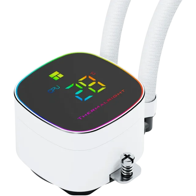 Система жидкостного охлаждения для процессора Thermalright Frozen Horizon 360 Digital ARGB White (TRFH360DAW) купить! 