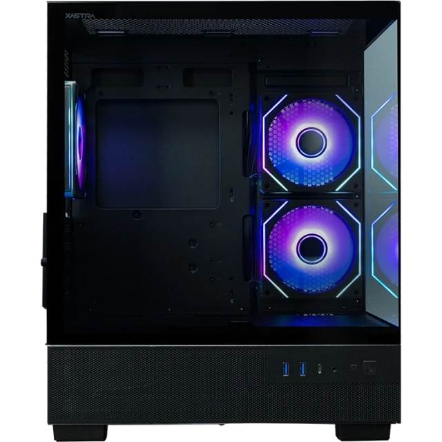 Компьютерный корпус XASTRA Q400M 3ARGB-C6-UC ARGB Black (Q400M-3FM12A-C6-UC) купить! 