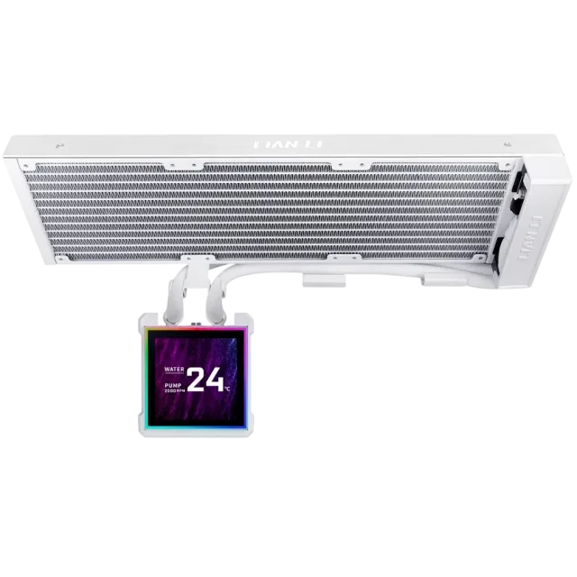 Система жидкостного охлаждения для процессора Lian Li HydroShift II LCD-S 360N White (G89.GHS2LCDS36NW.R0) купить! 