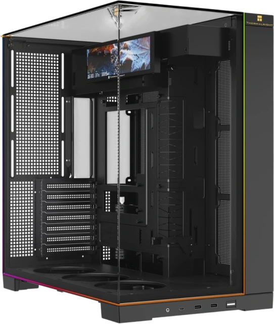 Компьютерный корпус Thermalright TR-A70 TG Black (TRA70B) купить! 