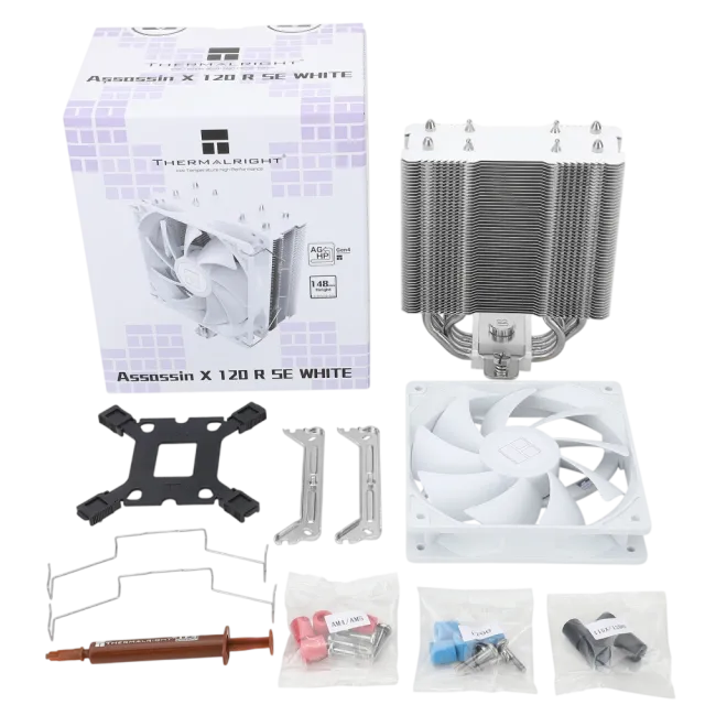 Кулер для процессора Thermalright Assassin X 120 R SE White (TRAX120RSEW) купить! 