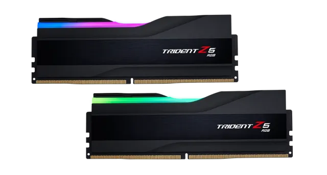 Оперативная память 64 Gb 6400 MHz G.SKILL TRIDENT Z5 RGB Black (F5-6400J3239G32GX2-TZ5RK) модулей 2 шт. купить! 