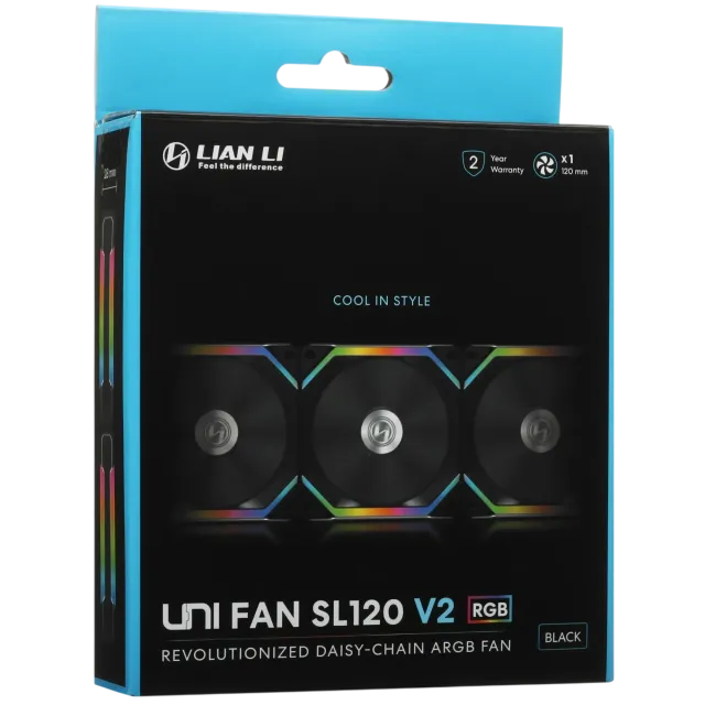 Вентилятор для корпуса  Lian Li UNI FAN SL120 V2 Black (G99.12SLV21B.R0) купить! 