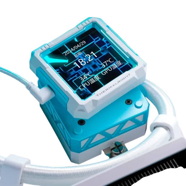 Система жидкостного охлаждения для процессора Thermalright Frozen Warframe Pro 360 ARGB White (TRFWP360AW) купить! 