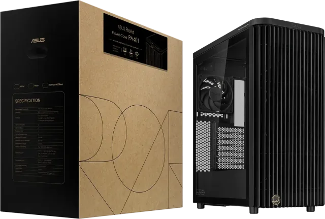 Компьютерный корпус ASUS PROART PA401 ABS TG PWM Black (90DC00M0-B39020) купить! 