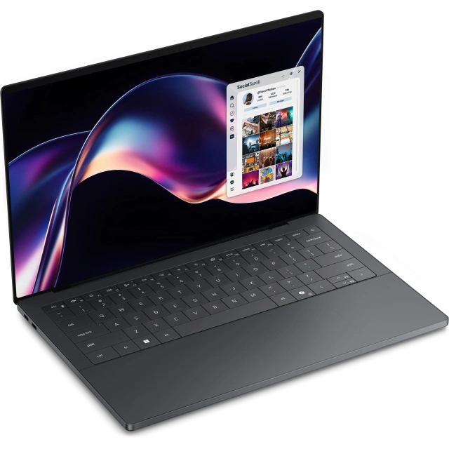 Ноутбук Dell XPS 14 (Intel Core Ultra 7 355/14" 1920x1200/16Gb/512Gb SSD/Intel/Wi-Fi 7/Bluetooth/Win 11 Home) Graphite - фото