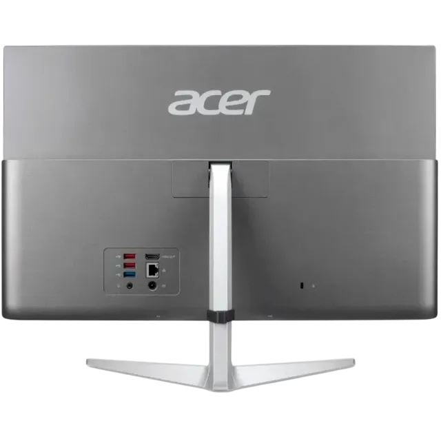 23.8" Моноблок Acer Aspire C24-1650 DQ.BFSER.00P, 1920x1080, Intel Core i5-1135G7 2.4 ГГц, RAM 8 ГБ, SSD 512 ГБ, Intel Iris Xe Graphics, Windows 11 Home, серебристый